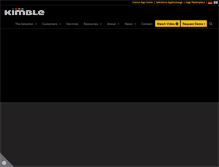 Tablet Screenshot of kimbleapps.com